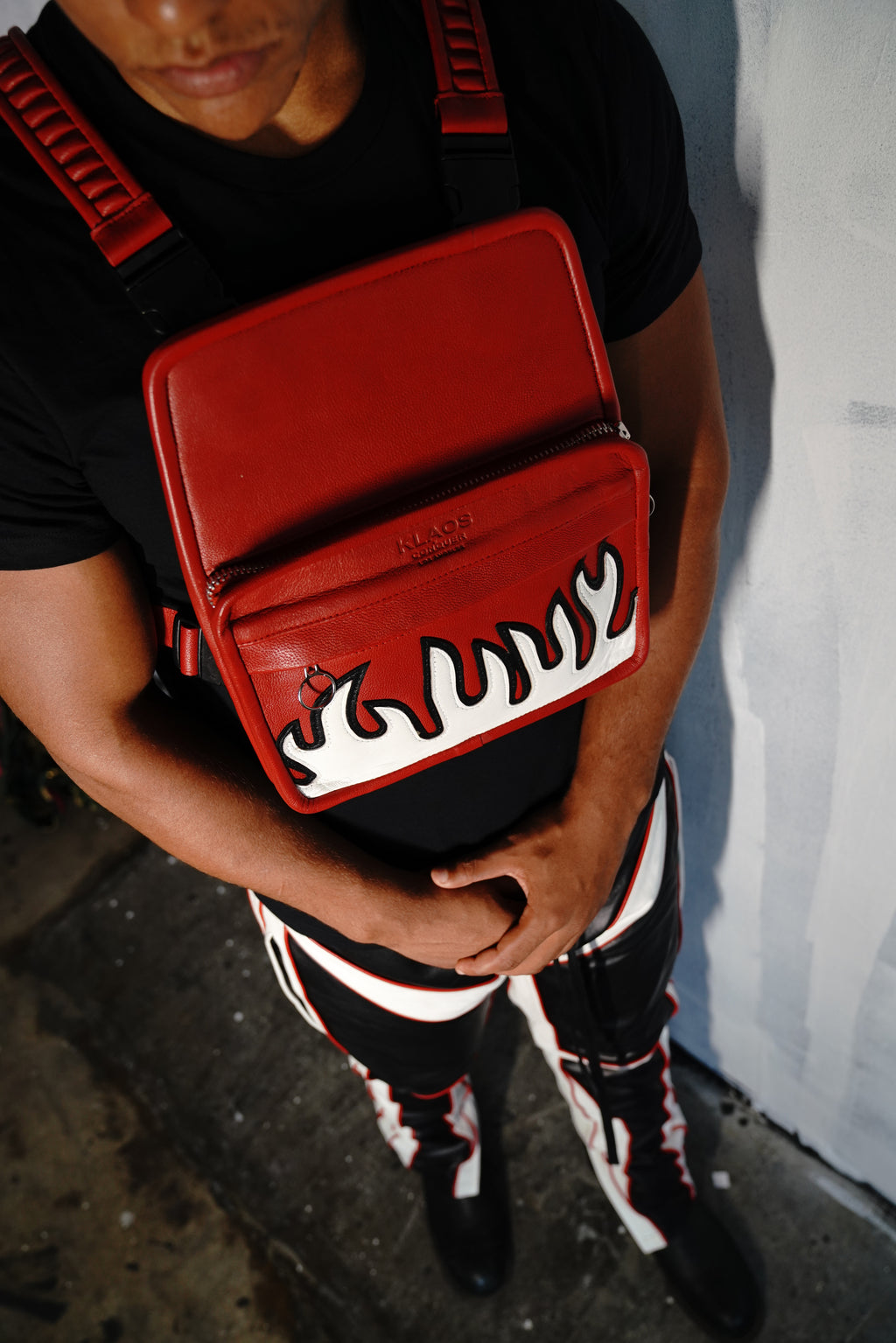 UNISEX LA FLAME VEST (RED)