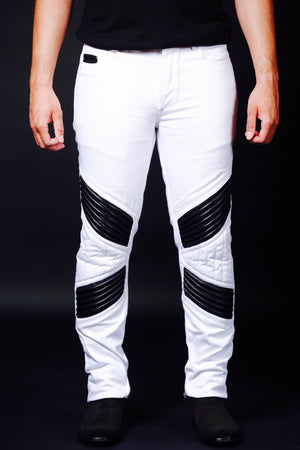 KX0 LAMBSKIN JEAN BLANCO