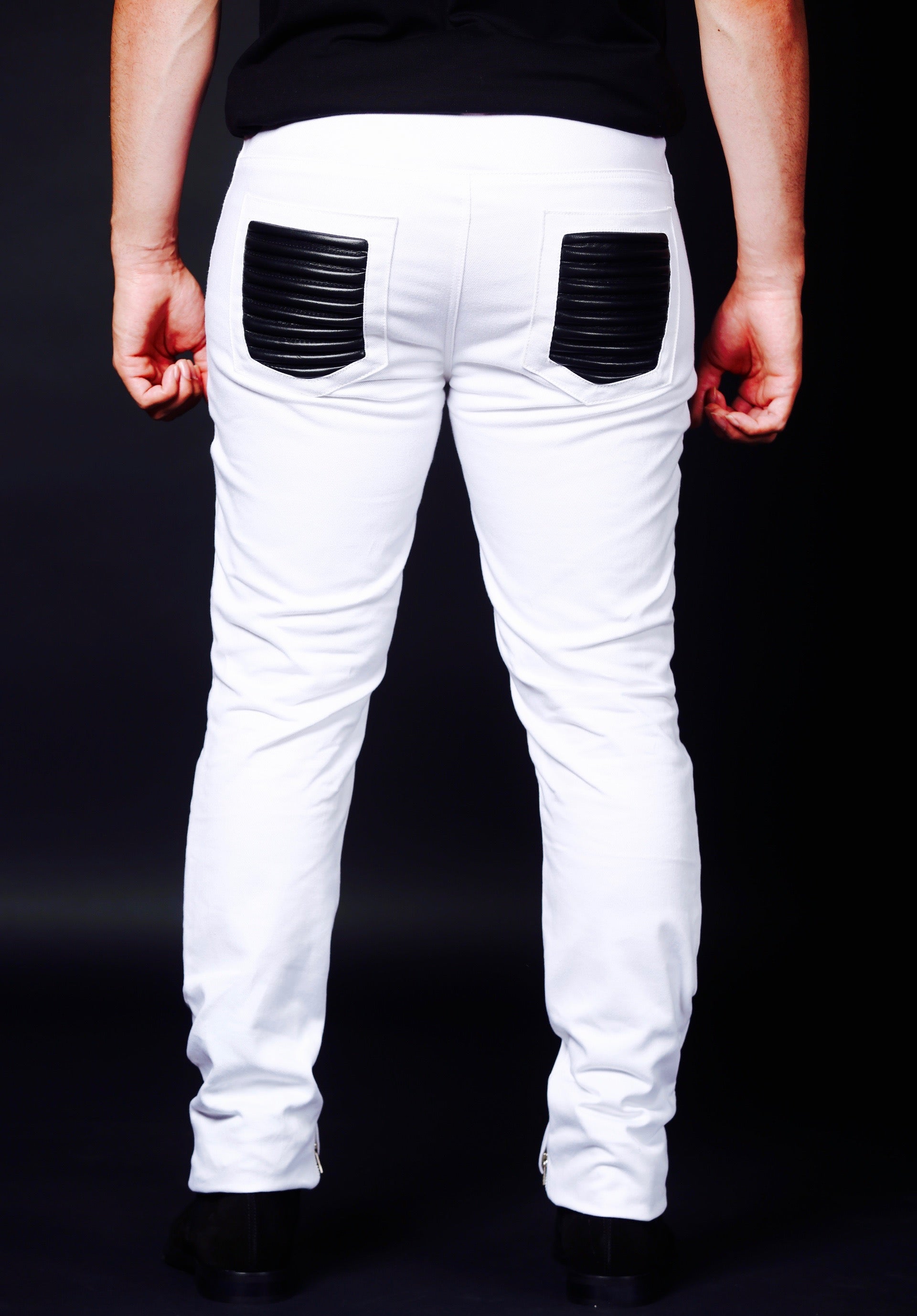 KX0 LAMBSKIN JEAN BLANCO