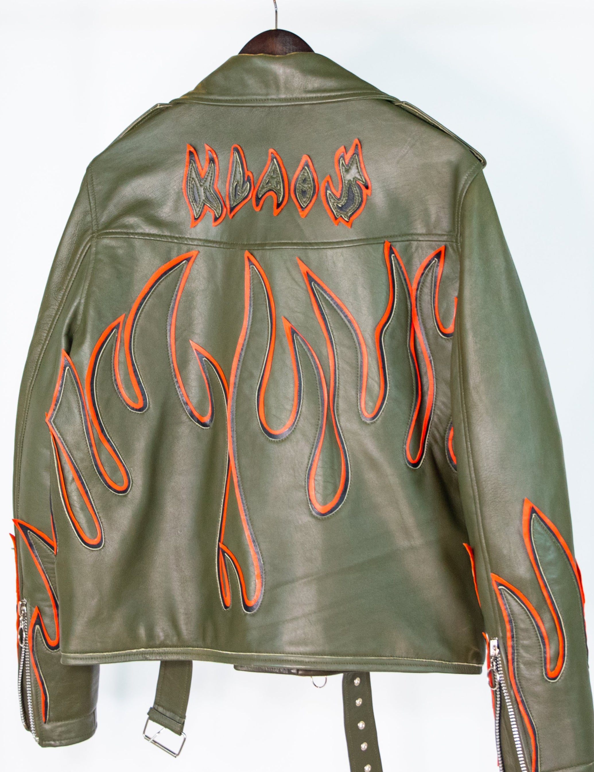 LA FLAME JACKET (OLIVE)