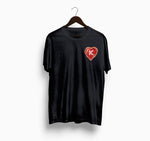 "STOLEN HEART" TEE BLACK