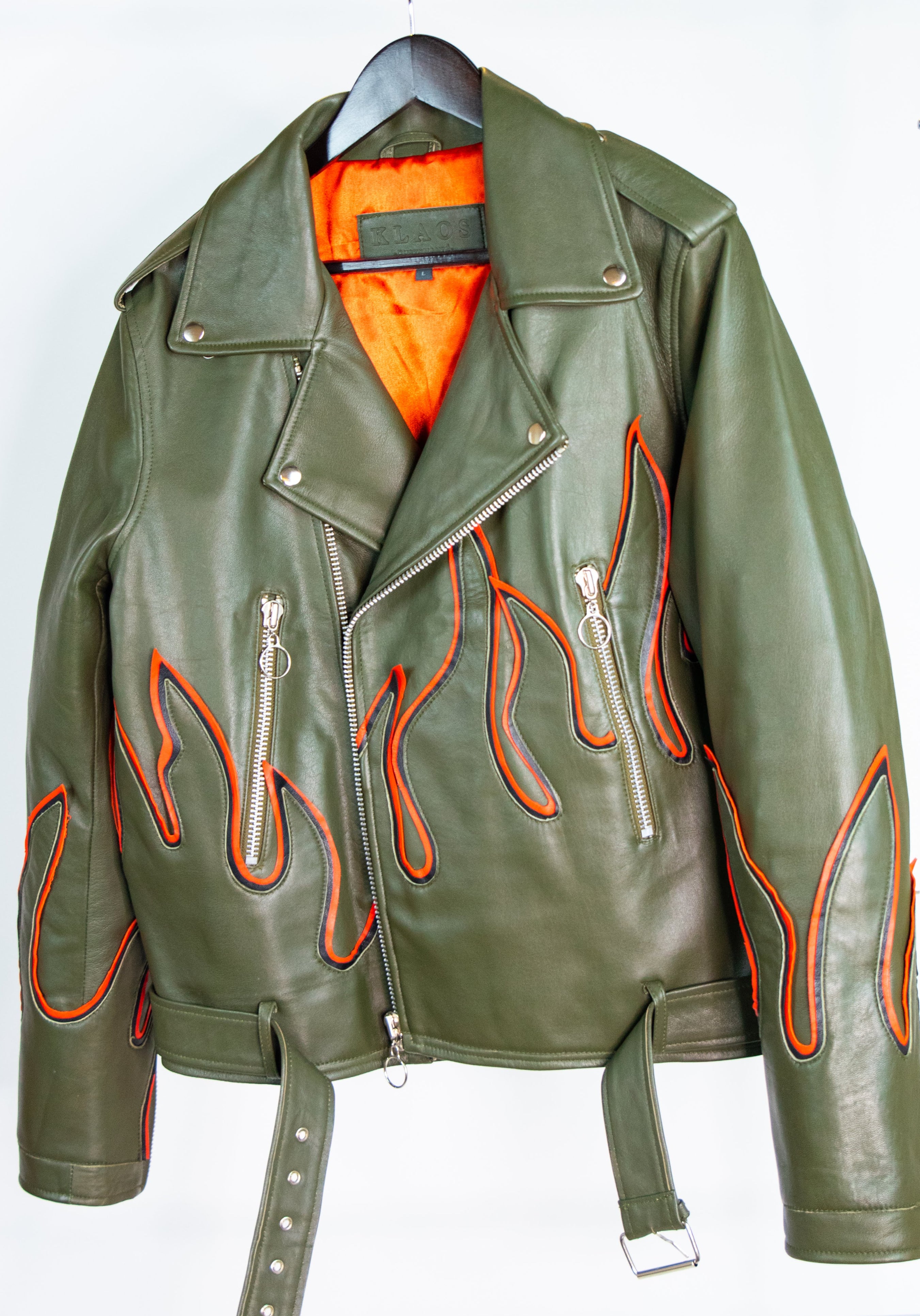 LA FLAME JACKET (OLIVE)